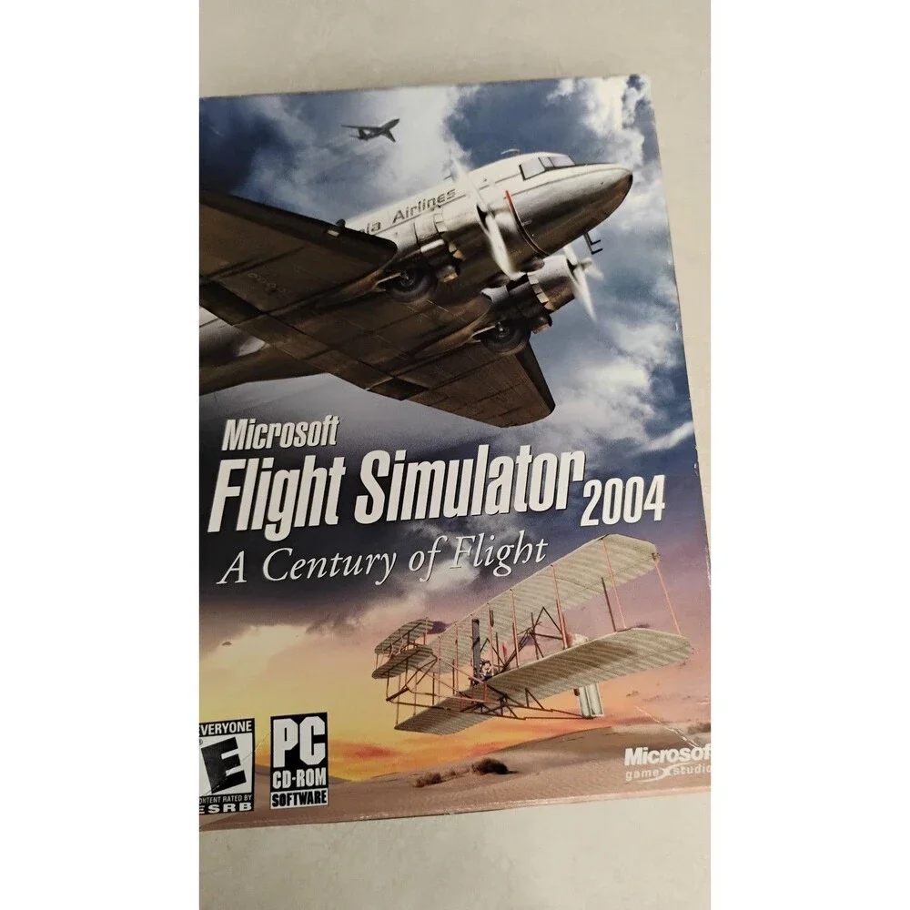 Microsoft Flight Simulator 2004 A Century of Flight PC CD-ROM Game
